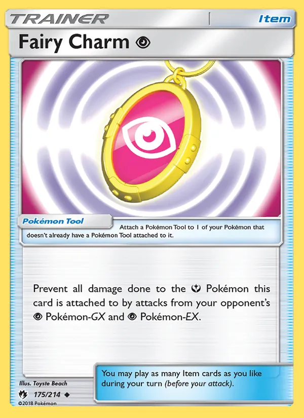 Fairy Charm Psychic - Lost Thunder Pokemon Card