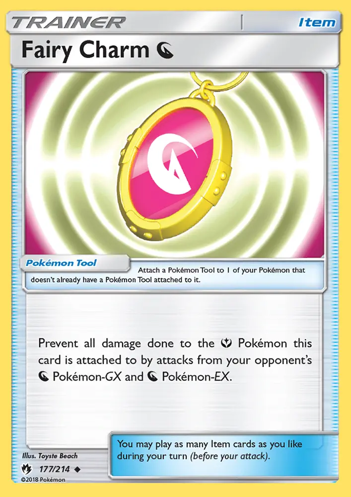 Fairy Charm Dragon - Lost Thunder Pokemon Card