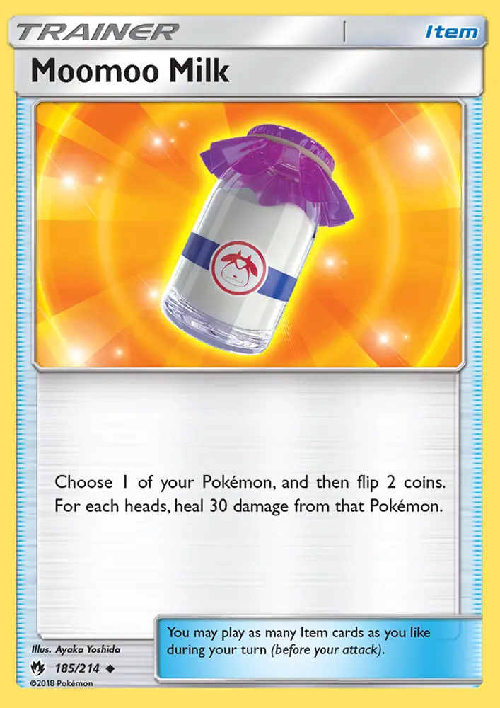 Moomoo Milk - Lost Thunder Pokemon Card