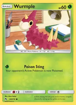 Wurmple - Lost Thunder