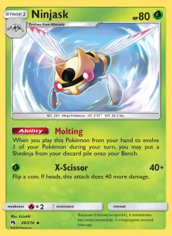 Ninjask - Lost Thunder