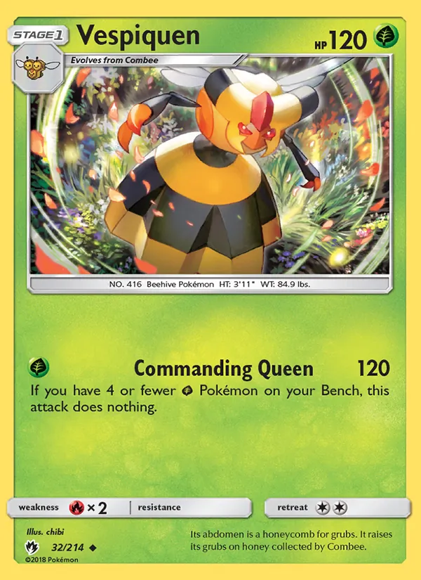 Vespiquen - Lost Thunder Pokemon Card