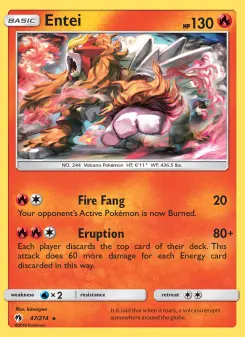 Entei - Lost Thunder