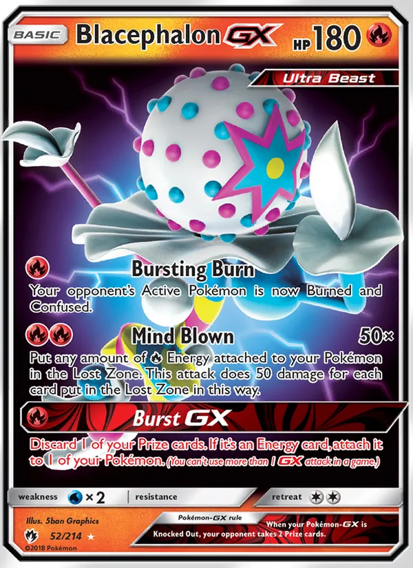 Blacephalon GX - Lost Thunder Pokemon Card