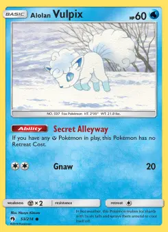 Alolan Vulpix - Lost Thunder