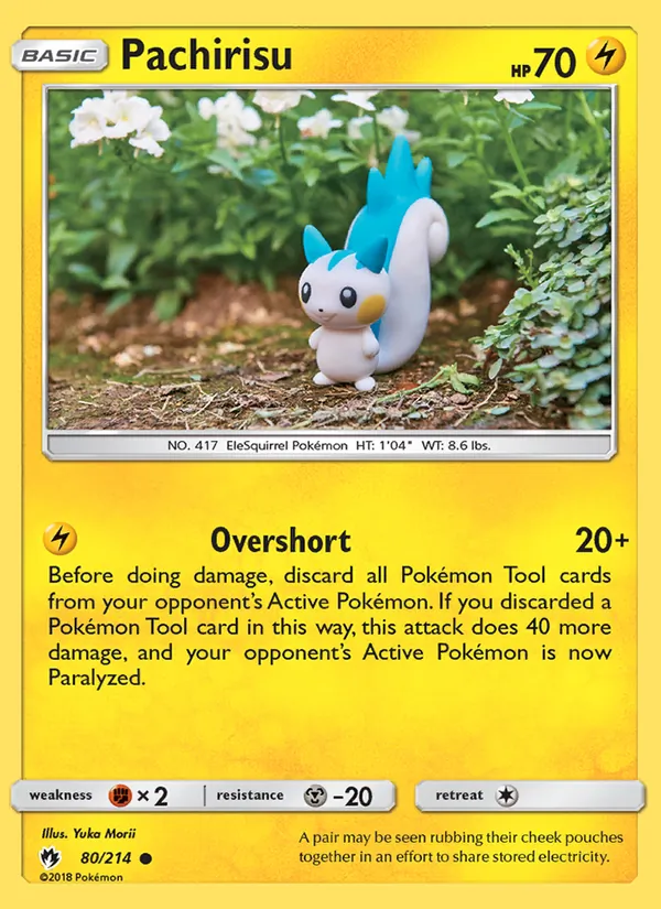 Pachirisu - Lost Thunder Pokemon Card
