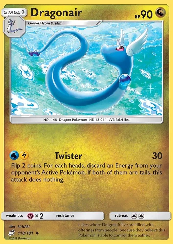 Dragonair - Team Up Pokemon Card