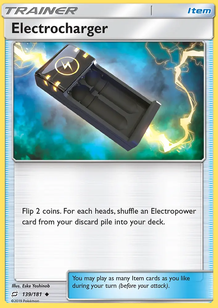 Electrocharger - Team Up Pokemon Card