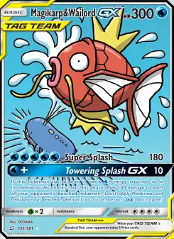 Magikarp & Wailord GX - Team Up