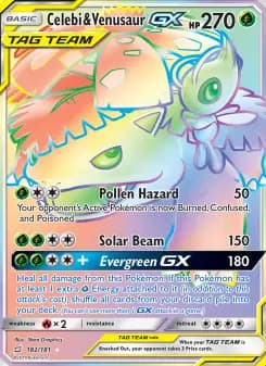 Celebi & Venusaur GX - Team Up