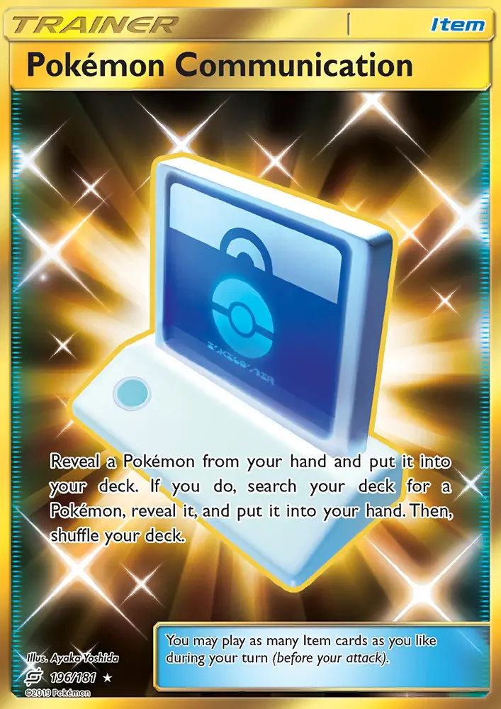 Pokémon Communication - Team Up Pokemon Card