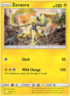 Zeraora - Team Up