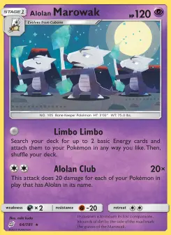 Alolan Marowak - Team Up