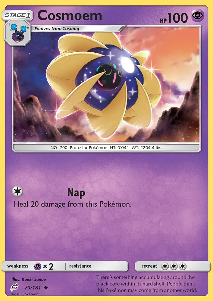 Cosmoem - Team Up Pokemon Card
