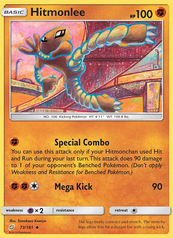 Hitmonlee - Team Up Pokemon Card