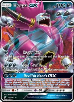 Hoopa GX - Team Up