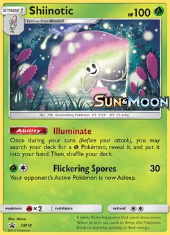 Shiinotic - SM Black Star Promos