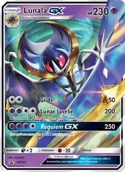 Lunala GX - SM Black Star Promos