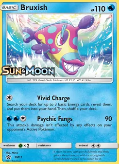 Bruxish - SM Black Star Promos