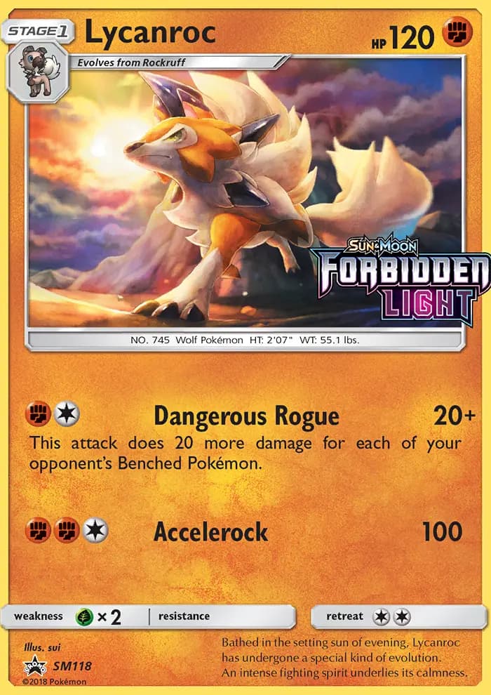 Lycanroc - SM Black Star Promos Pokemon Card