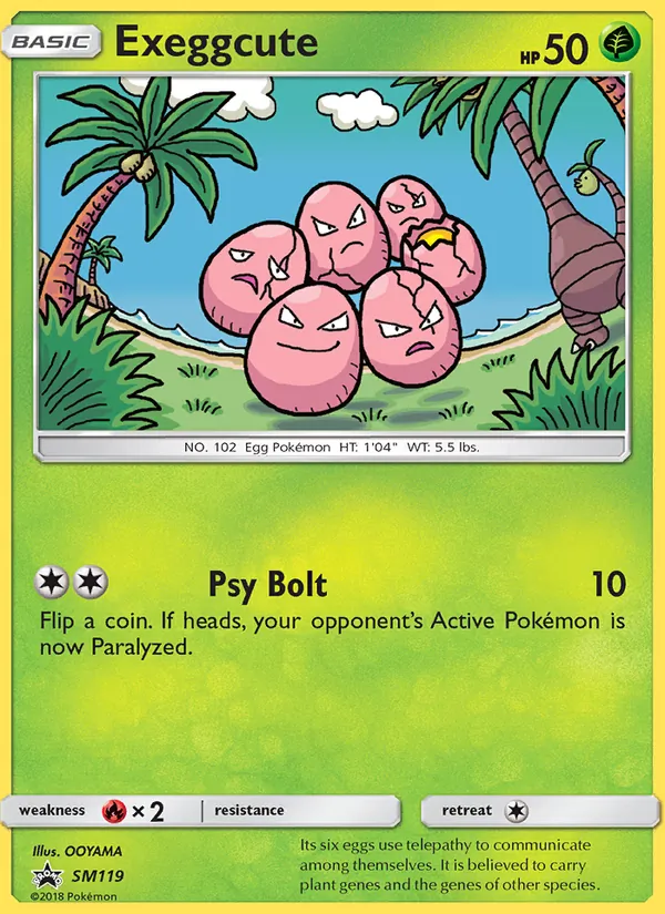 Exeggcute - SM Black Star Promos Pokemon Card