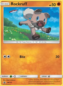 Rockruff - SM Black Star Promos