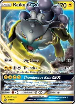 Raikou GX - SM Black Star Promos