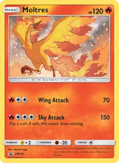Moltres - SM Black Star Promos
