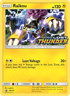 Raikou - SM Black Star Promos