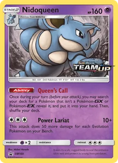 Nidoqueen - SM Black Star Promos