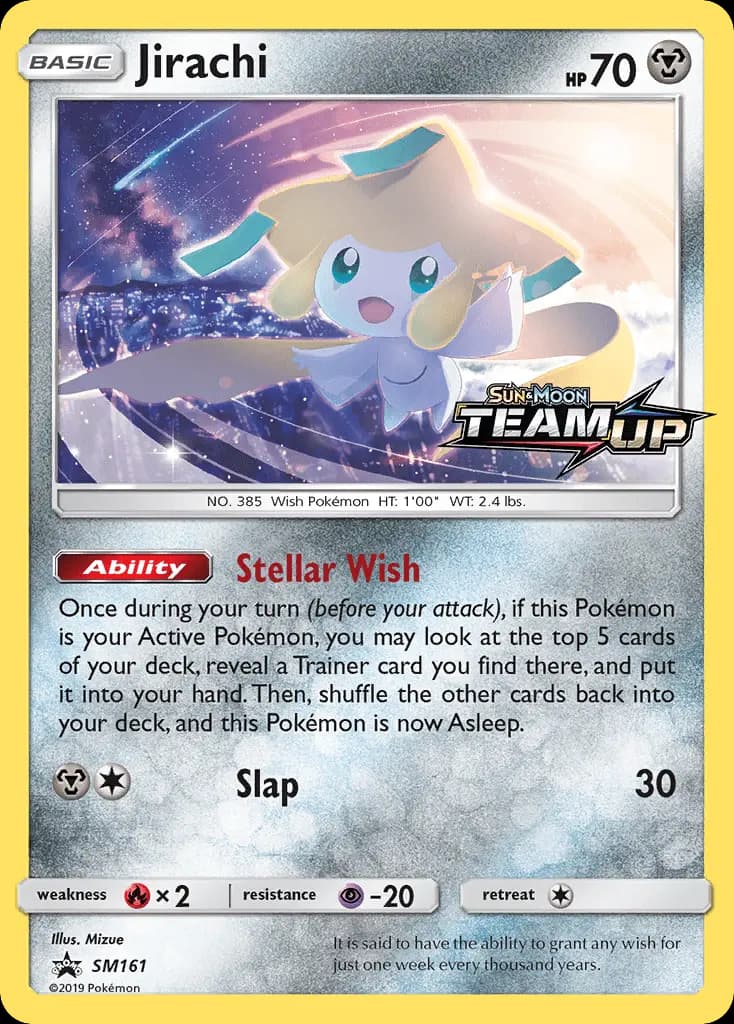 Jirachi - SM Black Star Promos Pokemon Card