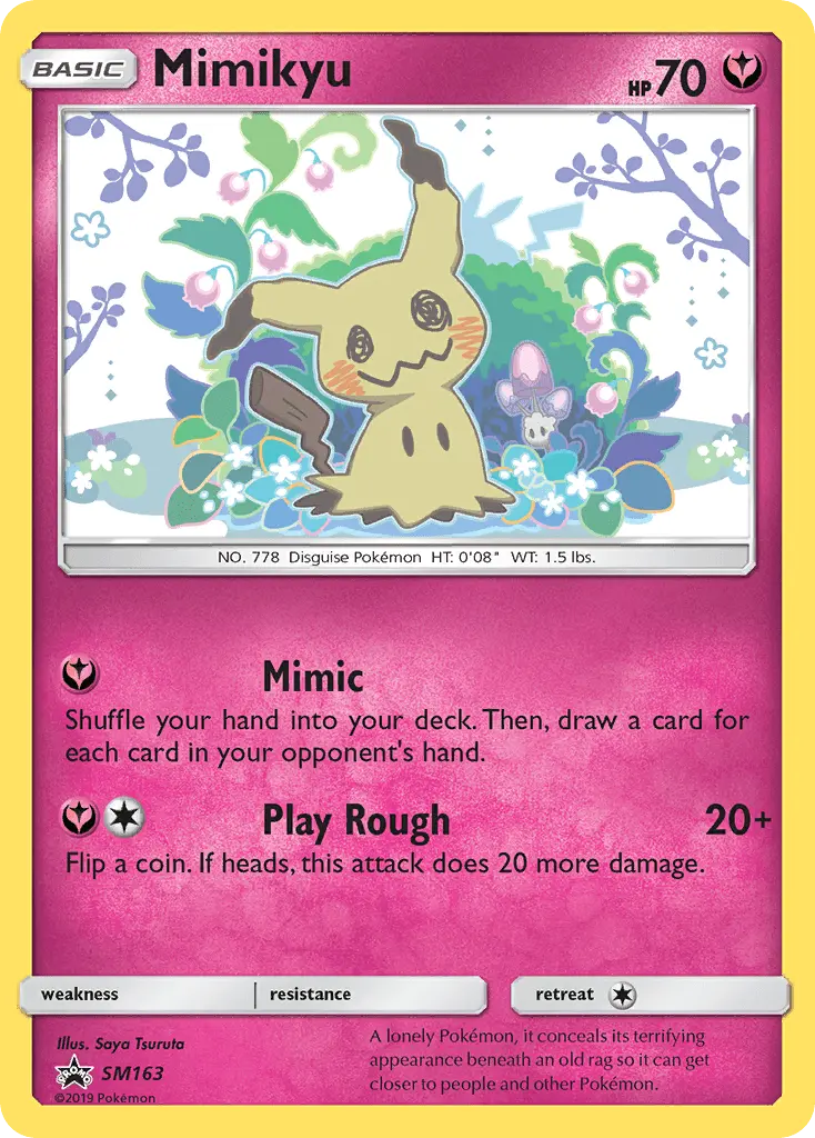 Mimikyu - SM Black Star Promos Pokemon Card