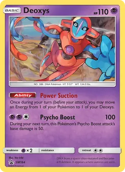 Deoxys - SM Black Star Promos