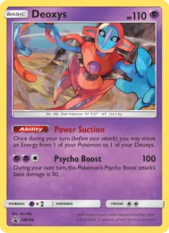 Deoxys - SM Black Star Promos