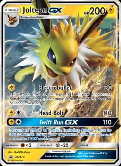 Jolteon GX - SM Black Star Promos