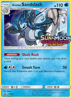 Alolan Sandslash - SM Black Star Promos