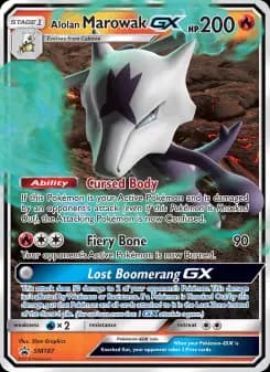 Alolan Marowak GX - SM Black Star Promos
