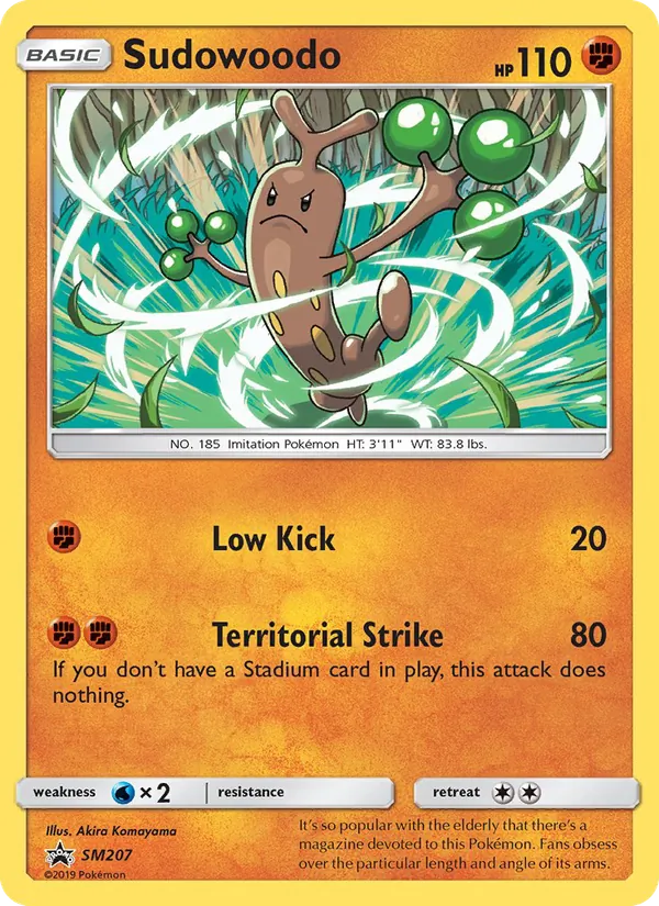 Sudowoodo - SM Black Star Promos Pokemon Card