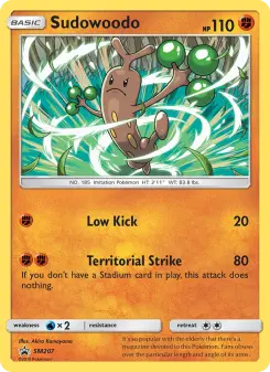 Sudowoodo - SM Black Star Promos