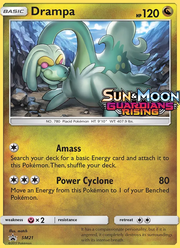 Drampa - SM Black Star Promos Pokemon Card