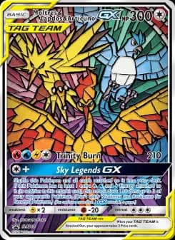 Moltres & Zapdos & Articuno GX - SM Black Star Promos