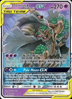 Trevenant & Dusknoir GX - SM Black Star Promos
