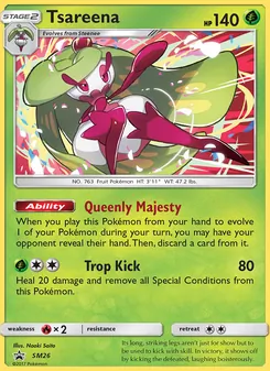 Tsareena - SM Black Star Promos