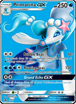 Primarina GX - SM Black Star Promos
