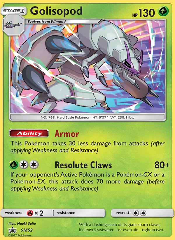 Golisopod - SM Black Star Promos Pokemon Card