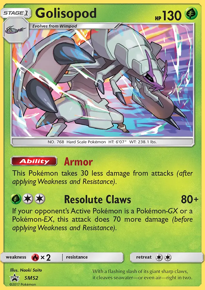 Golisopod - SM Black Star Promos Pokemon Card