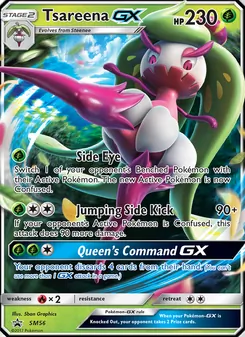 Tsareena GX - SM Black Star Promos