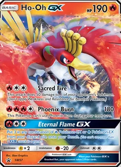 Ho-Oh GX - SM Black Star Promos
