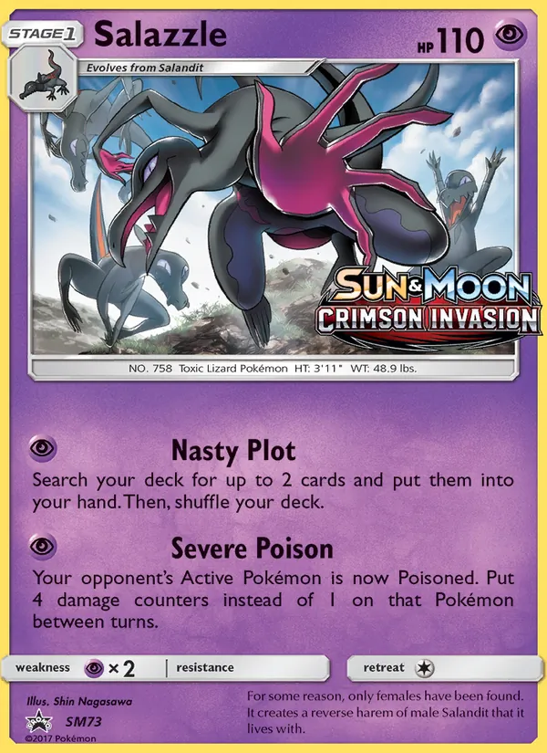 Salazzle - SM Black Star Promos Pokemon Card
