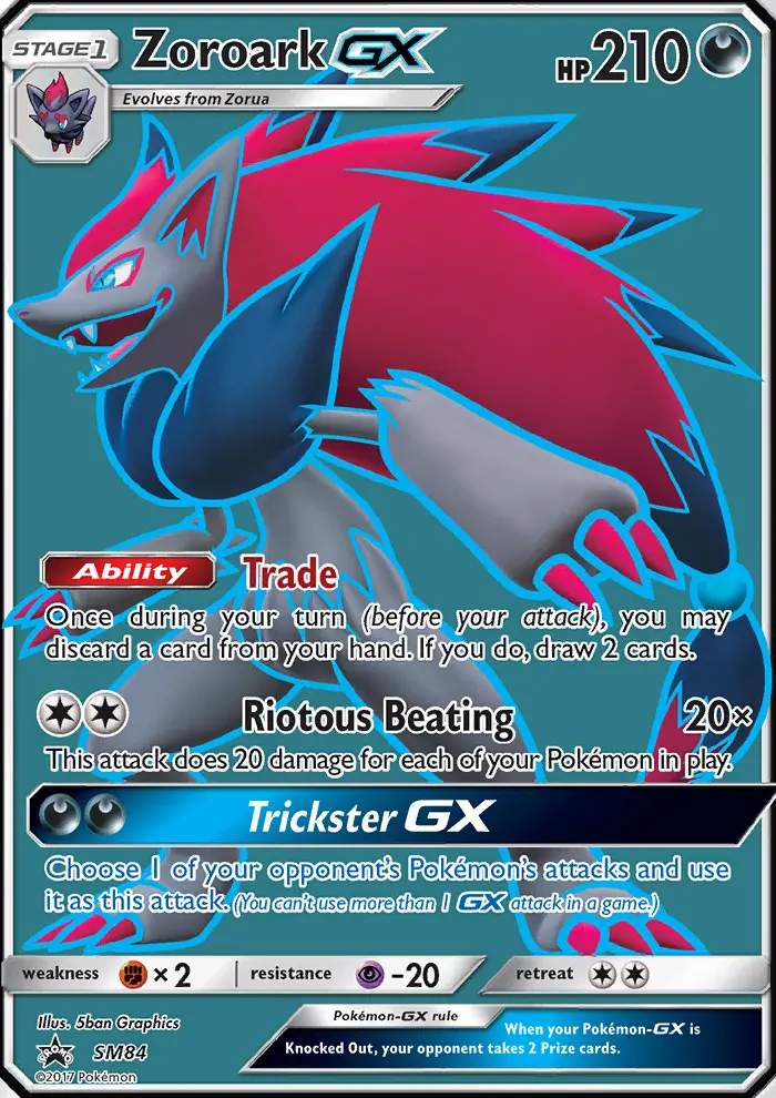Zoroark GX - SM Black Star Promos Pokemon Card